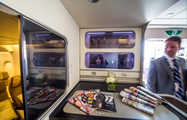 Foto - Rezidans uçağın içi hayrete düşürüyor!