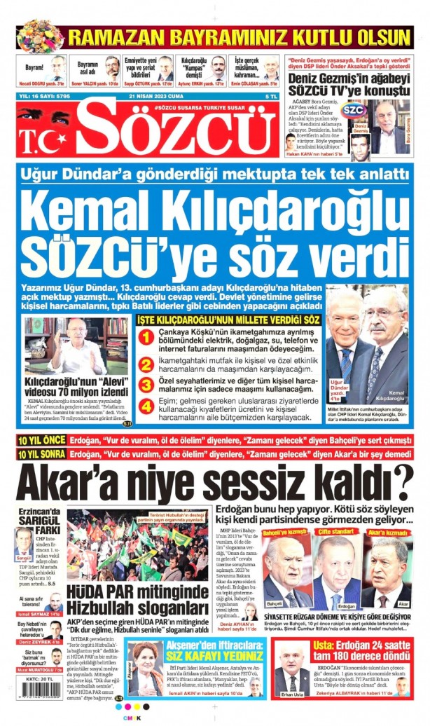 Foto - Rezil kepaze oldular! Muhalif medyada 'gaz' sancısı