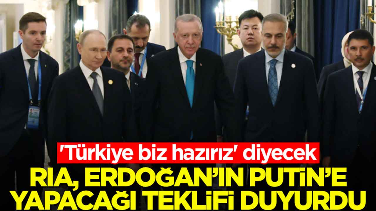 Ria, Erdoğan'ın Putin'e yapacağı teklifi duyurdu: 'Türkiye biz hazırız' diyecek