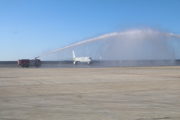 Foto - Rize-Artvin Havalimanına uluslararası ilk uçuş gerçekleştirildi