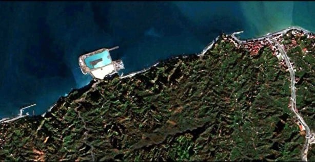 Foto - Rize-Artvin Havalimanı'ndaki değişim uydu fotoğrafına yansıdı