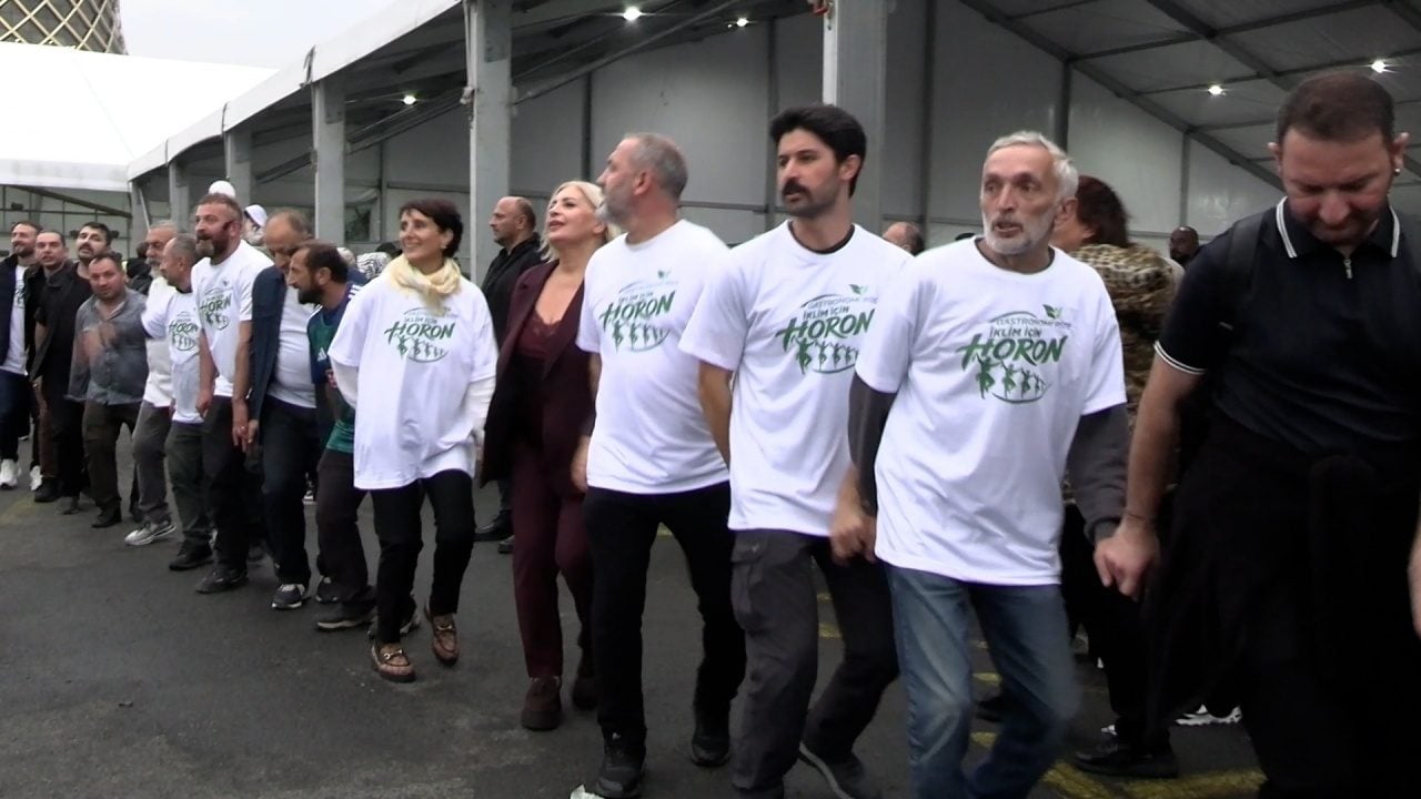 Foto - Rize gastronomisinden ‘Sıfır Atık Hareketi’ne horonlu destek