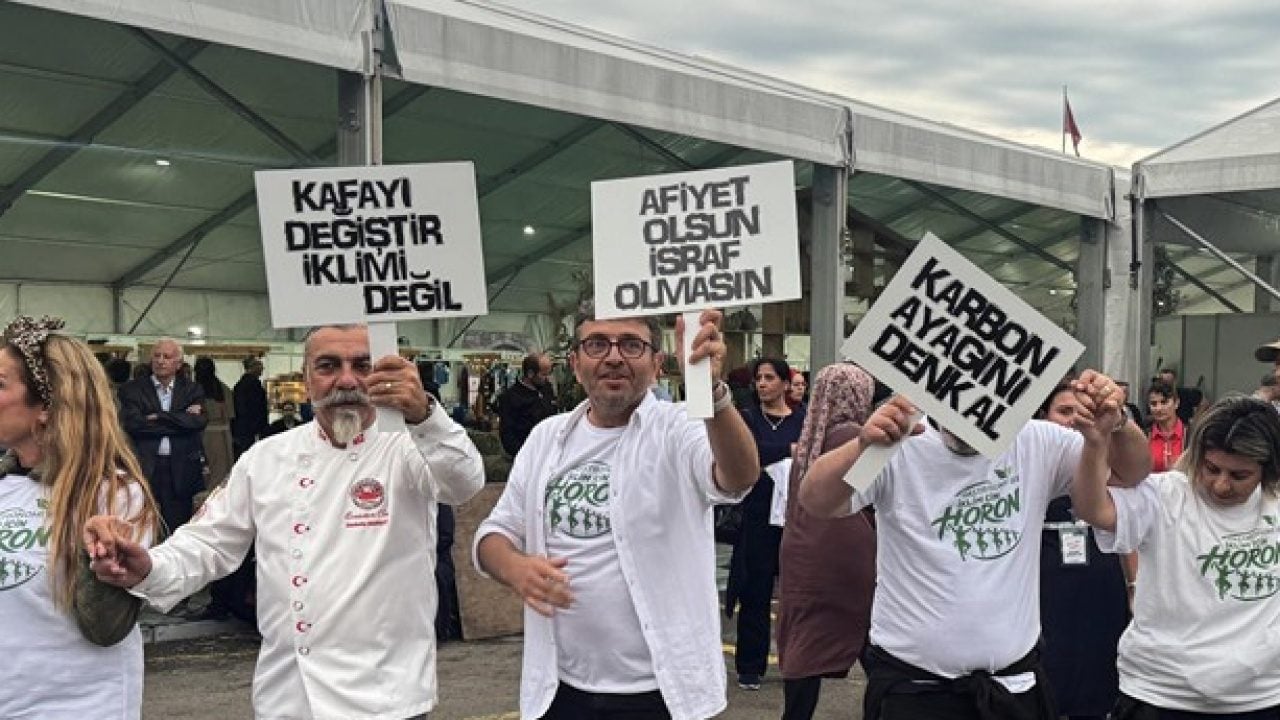 Foto - Rize gastronomisinden ‘Sıfır Atık Hareketi’ne horonlu destek