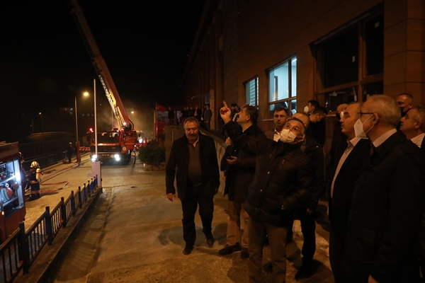 Foto - Rize'de öğrenci yurdunda korkutan yangın