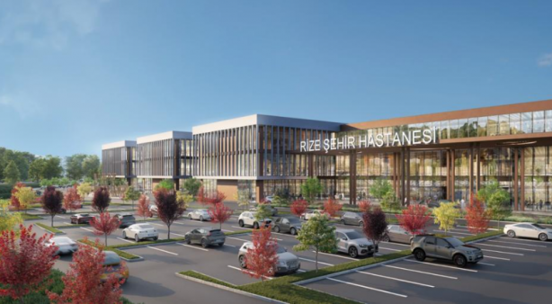 Foto - Rize Şehir Hastanesi projesinde deniz dolgusu tamamlandı