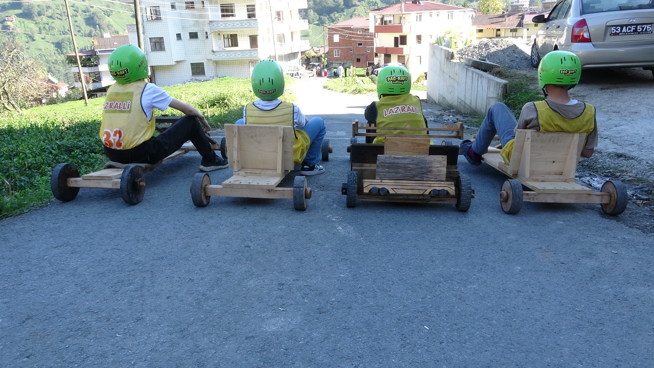 Rize'de Laz Ralli heyecanı yaşandı