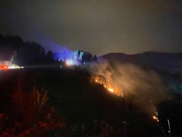 Foto - Rize'de orman yangını çıktı