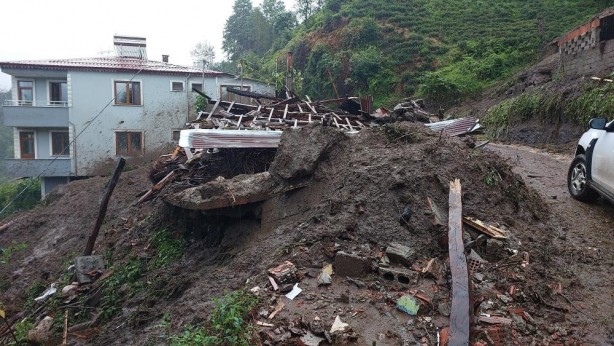 Foto - Rize’de şiddetli yağışların bilançosu belli oldu