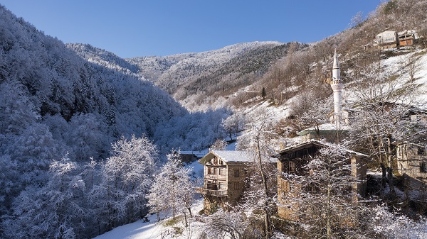 Foto - Rize’de unutulmaz kış manzaraları