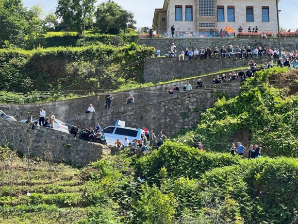 Rize’den ilginç kareler! ‘Erdoğan geliyor’ dediler böyle oldu