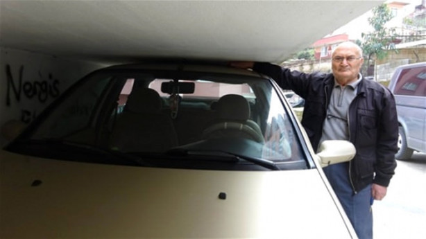 Foto - Rizeli şoförün park yeri görenleri şaşırtıyor!