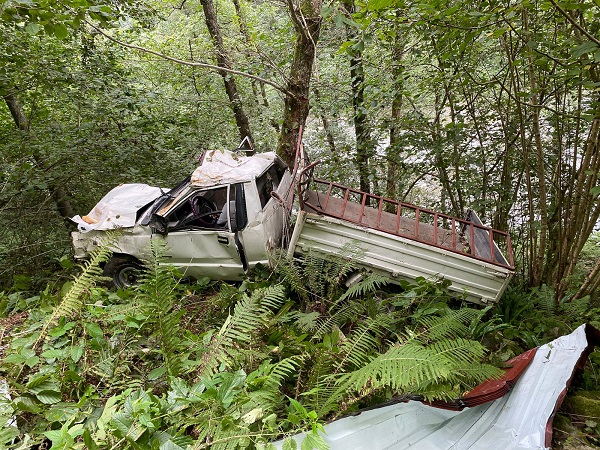 Foto - Rize'nin zorlu yollarında kahreden ölüm