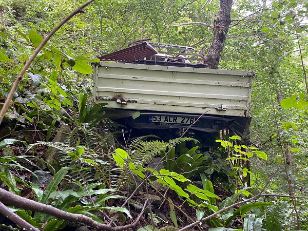 Foto - Rize'nin zorlu yollarında kahreden ölüm