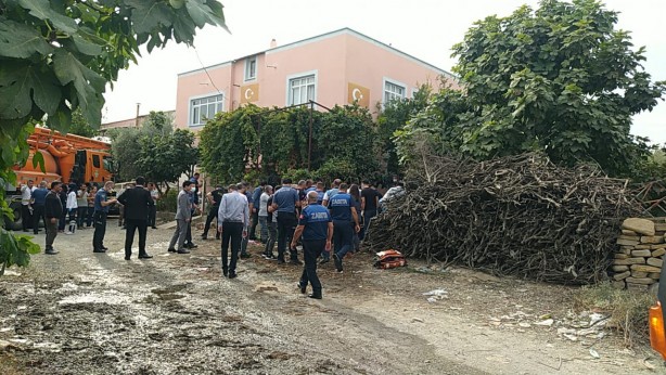 Rögara düşen çocuğun feci ölümü