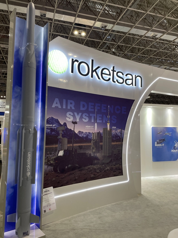 Foto - ROKETSAN ürünleri Brezilya'daki fuara damga vurdu