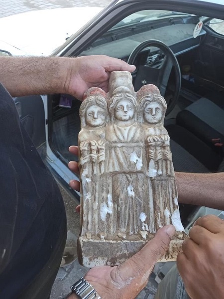 Foto - Roma dönemine ait! Kazılan mezardan bakın ne çıktı