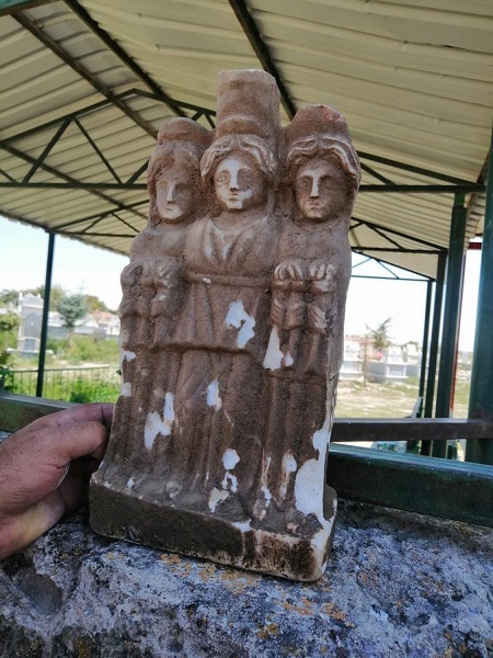 Foto - Roma dönemine ait! Kazılan mezardan bakın ne çıktı