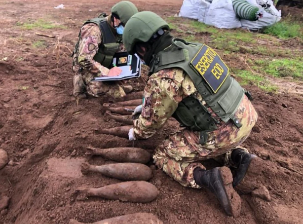 Foto - Roma tesislerinde 2. Dünya Savaşı’ndan bombalar bulundu