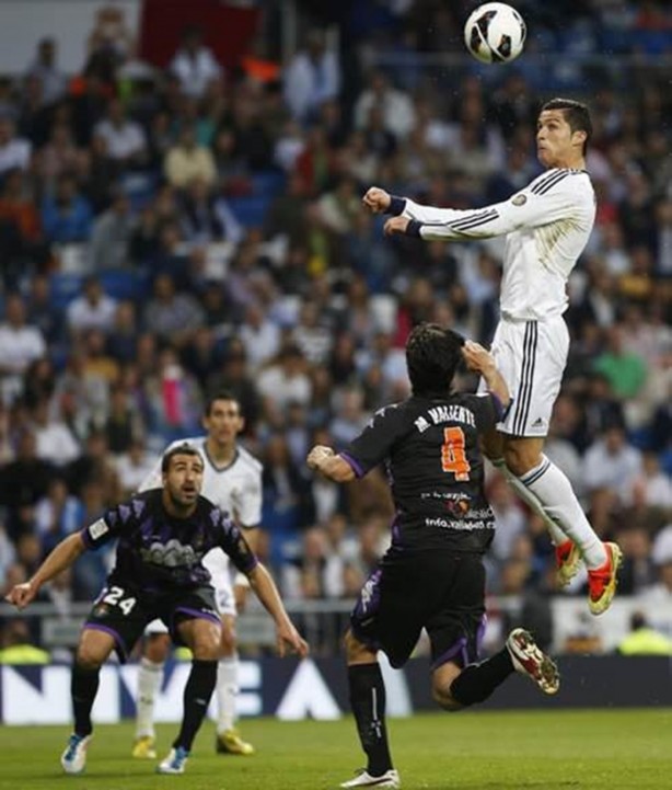 Foto - Ronaldo, maçta 76 cm yükseğe sıçradı! Peki nasıl?