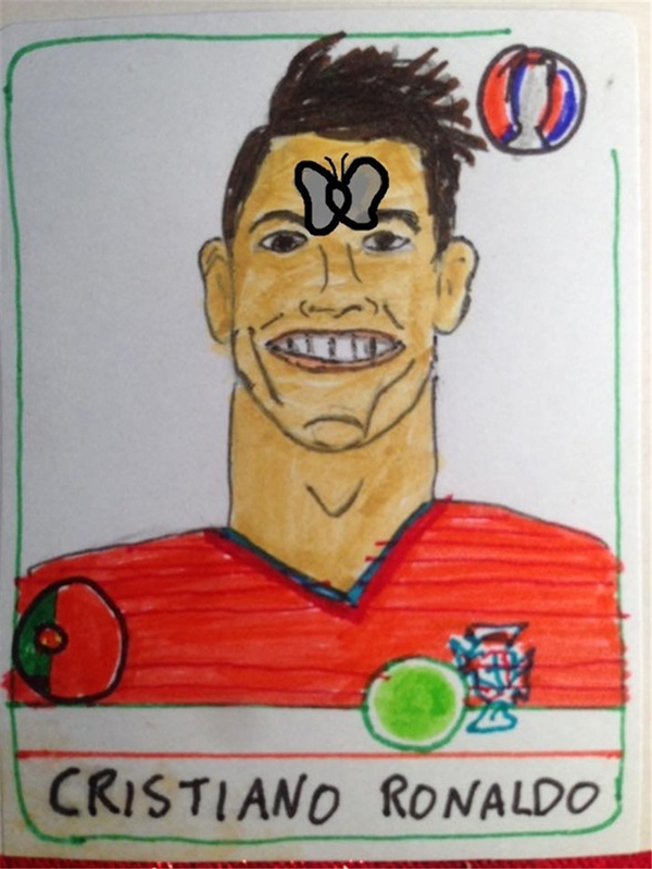 Foto - Ronaldo'nun yüzüne konan güve olay oldu