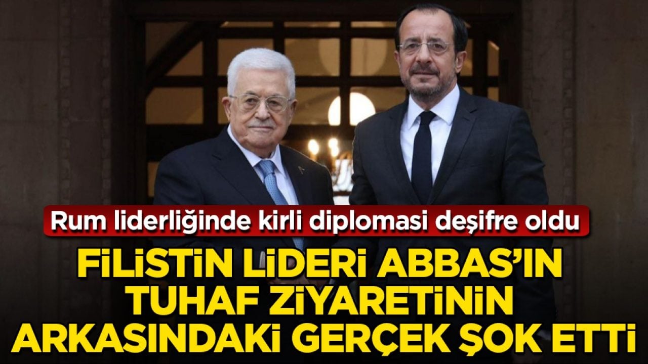 Rum liderliğinde kirli diplomasi deşifre oldu! Filistin lideri Mahmud Abbas’ın tuhaf ziyaretinin arkasındaki gerçek şok etti