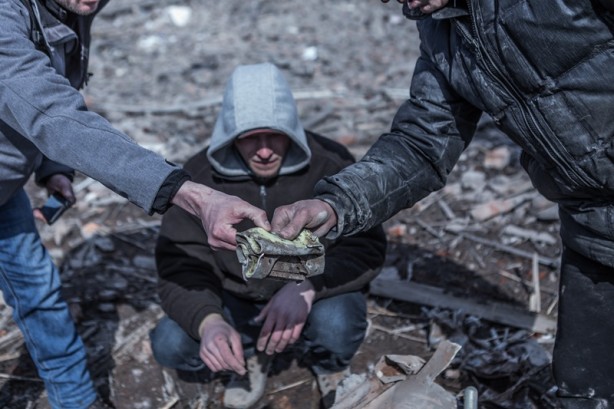 Foto - Rus güçleri okulu vurdu! Görüntüler vehametin boyutunu böyle gösterdi