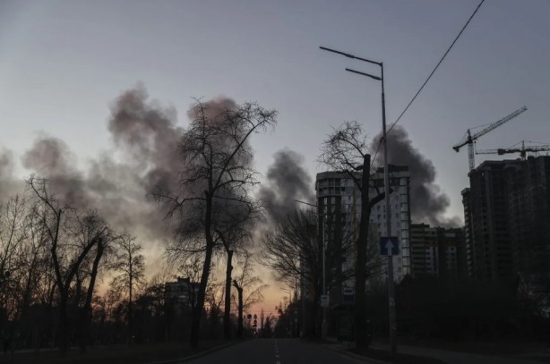 Foto - Rus ordusundan, Kiev'e yoğun bombardıman!