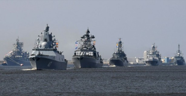 Foto - Rus savaş gemileri ABD'nin dibinde gözdağı verdi