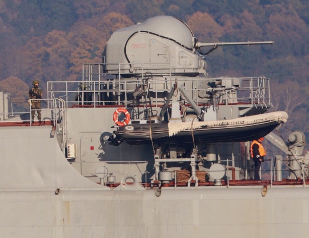 Foto - Rus savaş gemileri harekete geçti! Dikkat çeken görüntü