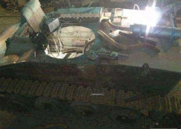 Foto - Ruslar, Alman tankını taklit ettiler! İşte sonuç...