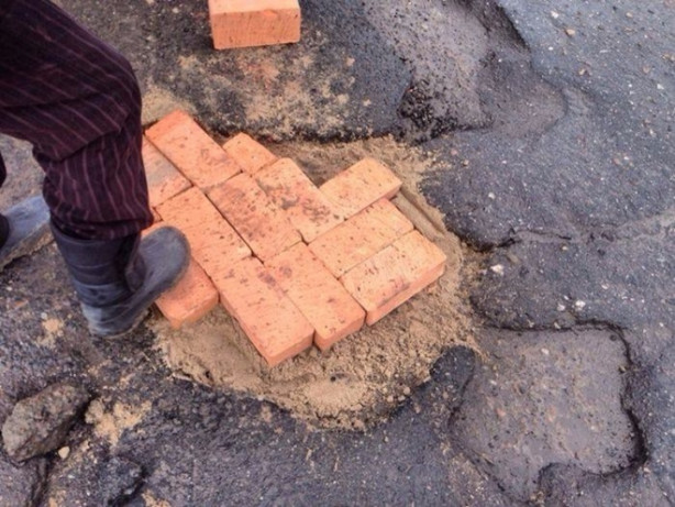 Foto - Rusların yol onarımı görenleri hayrete düşürdü...
