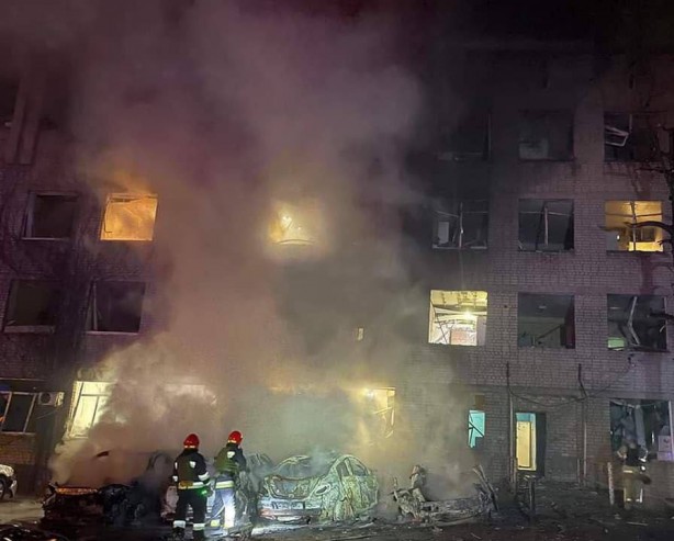 Foto - Rusya bu kez dron filosuyla saldırdı