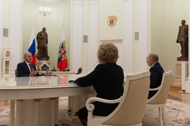 Foto - Rusya lideri Putin TBMM Başkanı Numan Kurtulmuş'u kabul etti