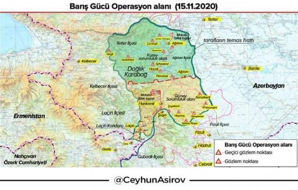 Foto - Rusya resmen yerleşti! Karabağ için 170 uçak havaladı