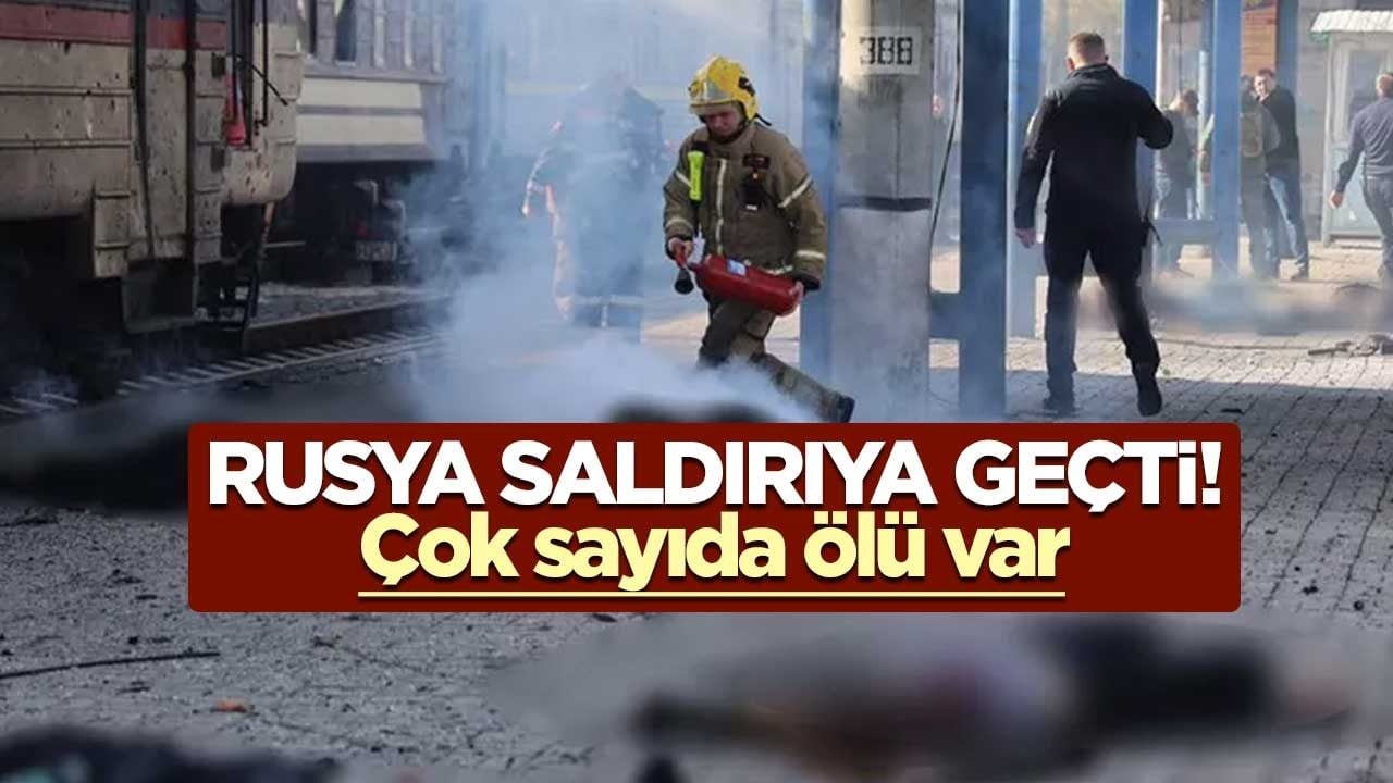 Rusya saldırıya geçti! Çok sayıda ölü var