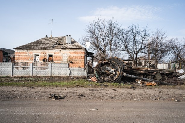 Foto - Rusya Ukrayna savaşı Harkiv'de böyle görüntülendi! Fotoğraflar içler acısı...