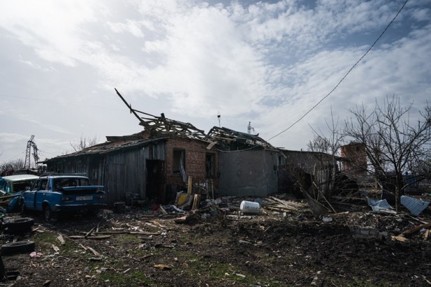 Foto - Rusya Ukrayna savaşı Harkiv'de böyle görüntülendi! Fotoğraflar içler acısı...