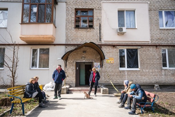 Foto - Rusya Ukrayna savaşı Harkiv'de böyle görüntülendi! Fotoğraflar içler acısı...