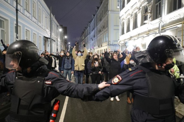 Foto - Rusya’da Navalny isyanı! Binden fazla kişi gözaltına alındı