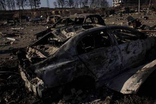Foto - Rusya'dan alışveriş merkezine saldırı! Ölüler var
