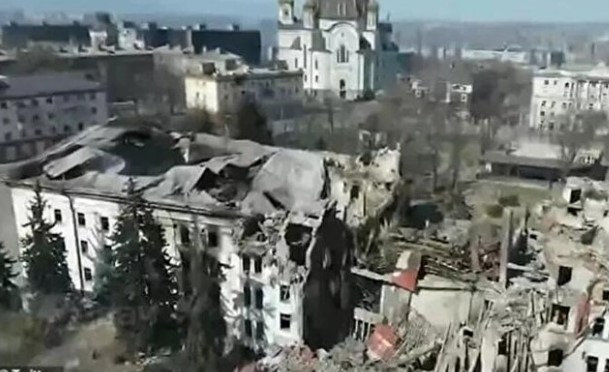 Foto - Rusya'dan Kızılhaç binasına saldırı