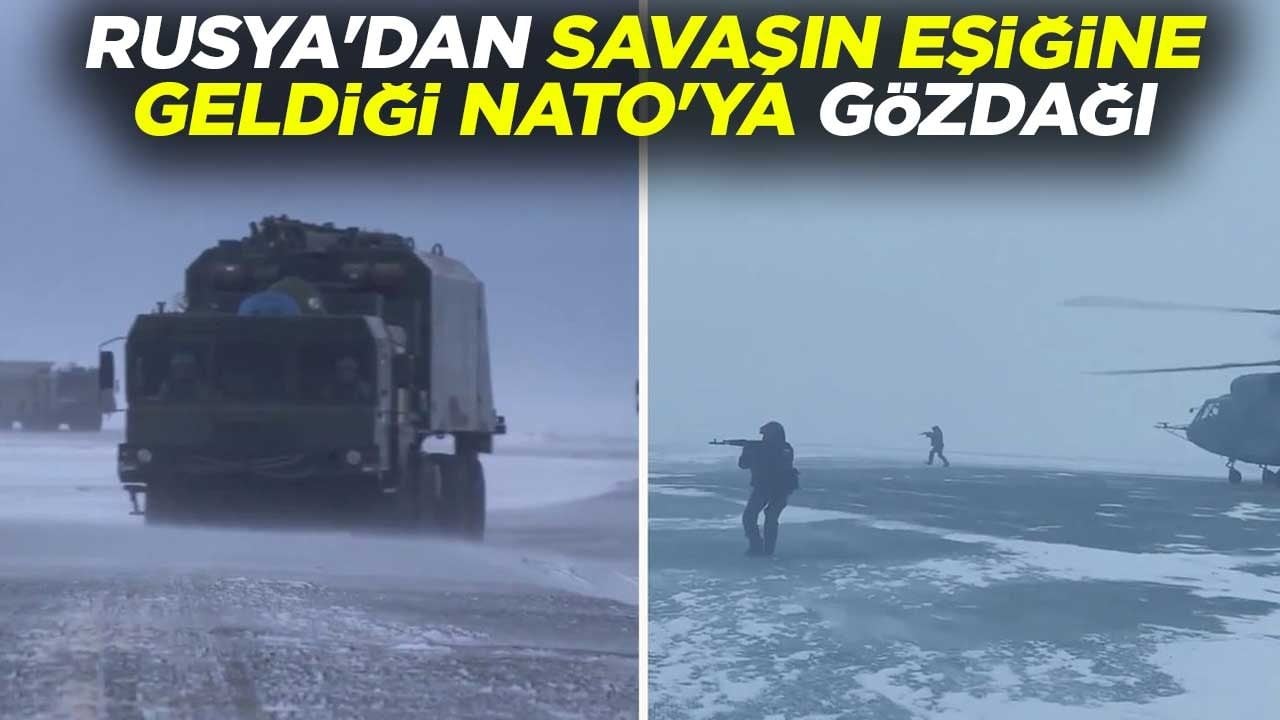 Rusya'dan savaşın eşiğine geldiği NATO'ya gözdağı