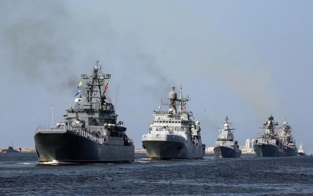 Foto - Rusya'nın ilanı dünyayı ayağa kaldırdı! Jetler havalandı, savaş gemileri harekete geçti