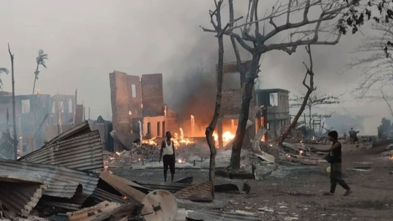 Foto - Rusya'nın verdiği uçaklarla onlarca Müslüman'ı katlettiler! Adeta soykırım yapıyorlar