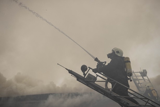 Foto - Rusya'nın vurduğu şehir yanıyor