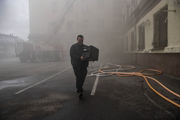 Foto - Rusya'nın vurduğu şehir yanıyor