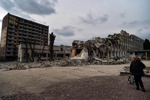 Foto - Rusya'nın yıktığı şehir böyle görüntülendi