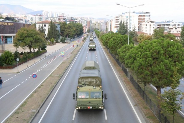 Foto - S-400 2. konvoyu da Samsun’dan geçti