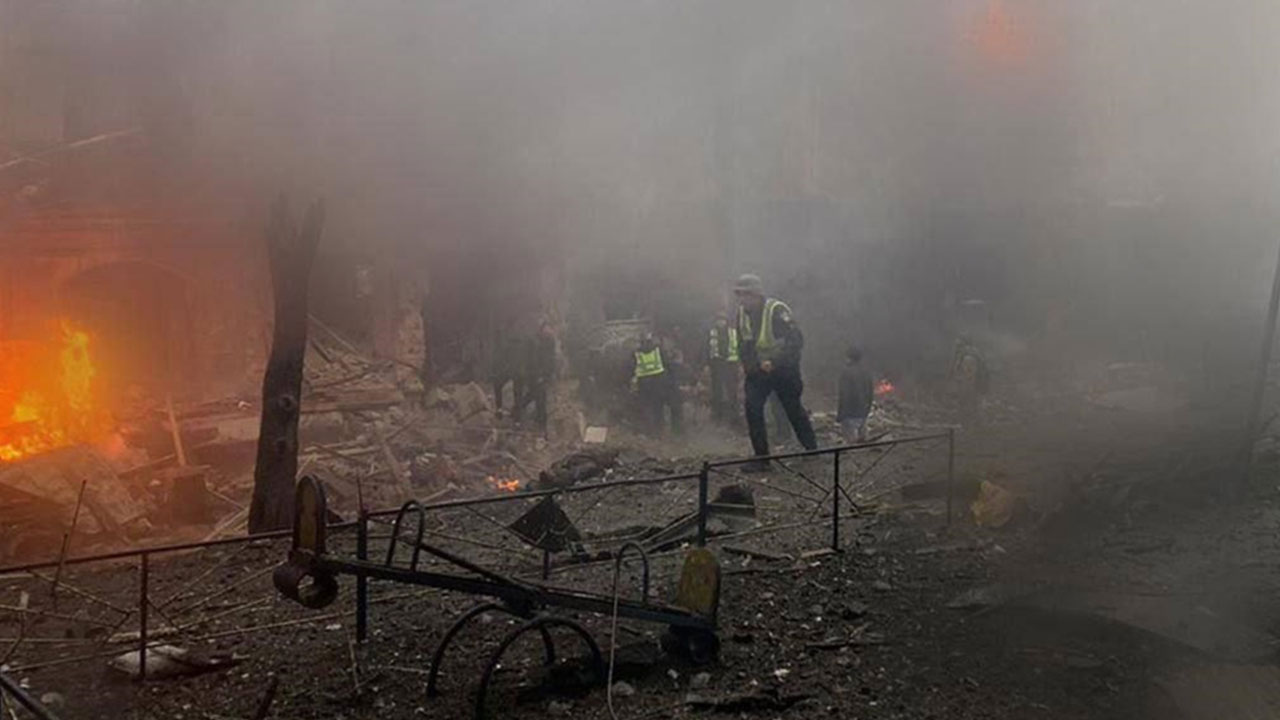 Foto - S-400'ler işe filan yaramadı: Savunma sanayii tesisi vuruldu