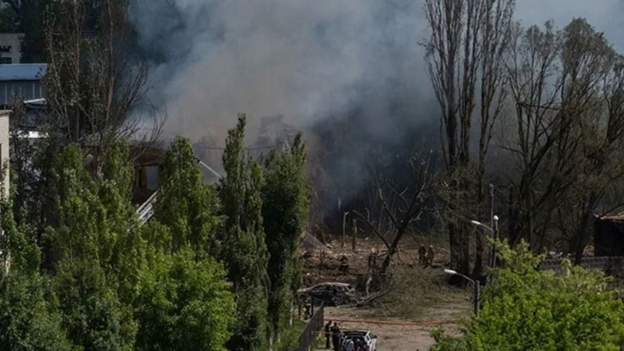 Foto - S-400'ler işe filan yaramadı: Savunma sanayii tesisi vuruldu